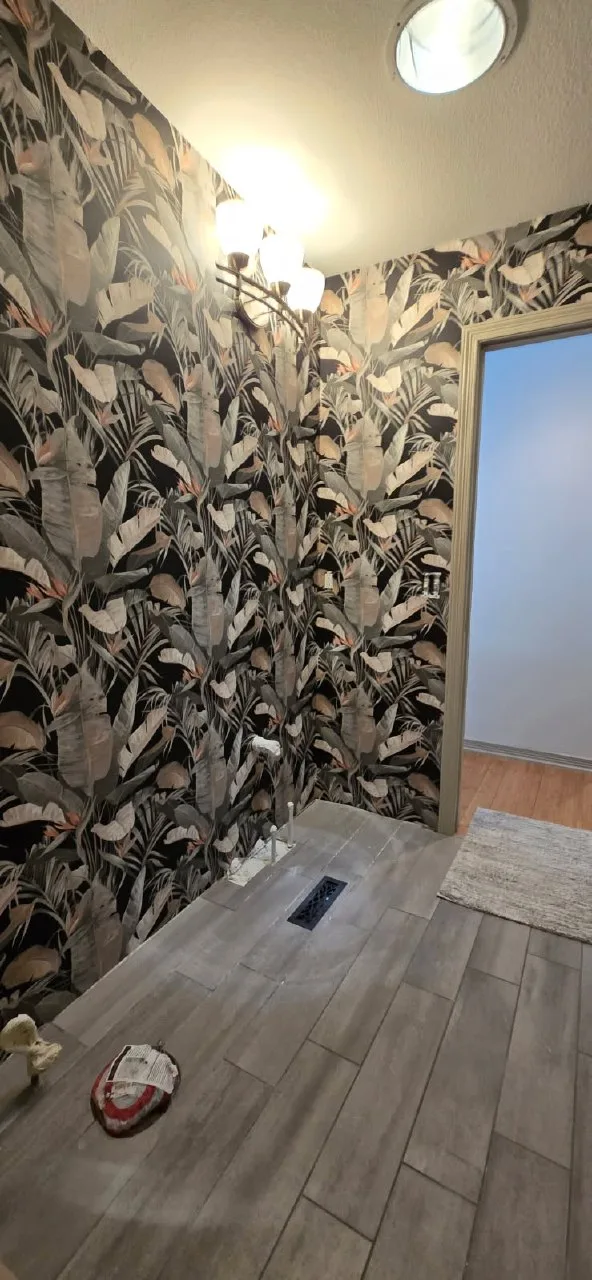 Commercial Wallpaper Installation process Denver